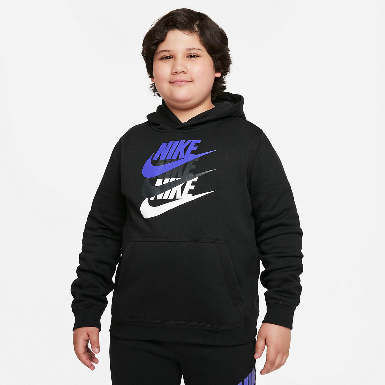 Nike Boys' Sportswear Club Fleece GFX Husky Hoodie                                                                               - view number 1