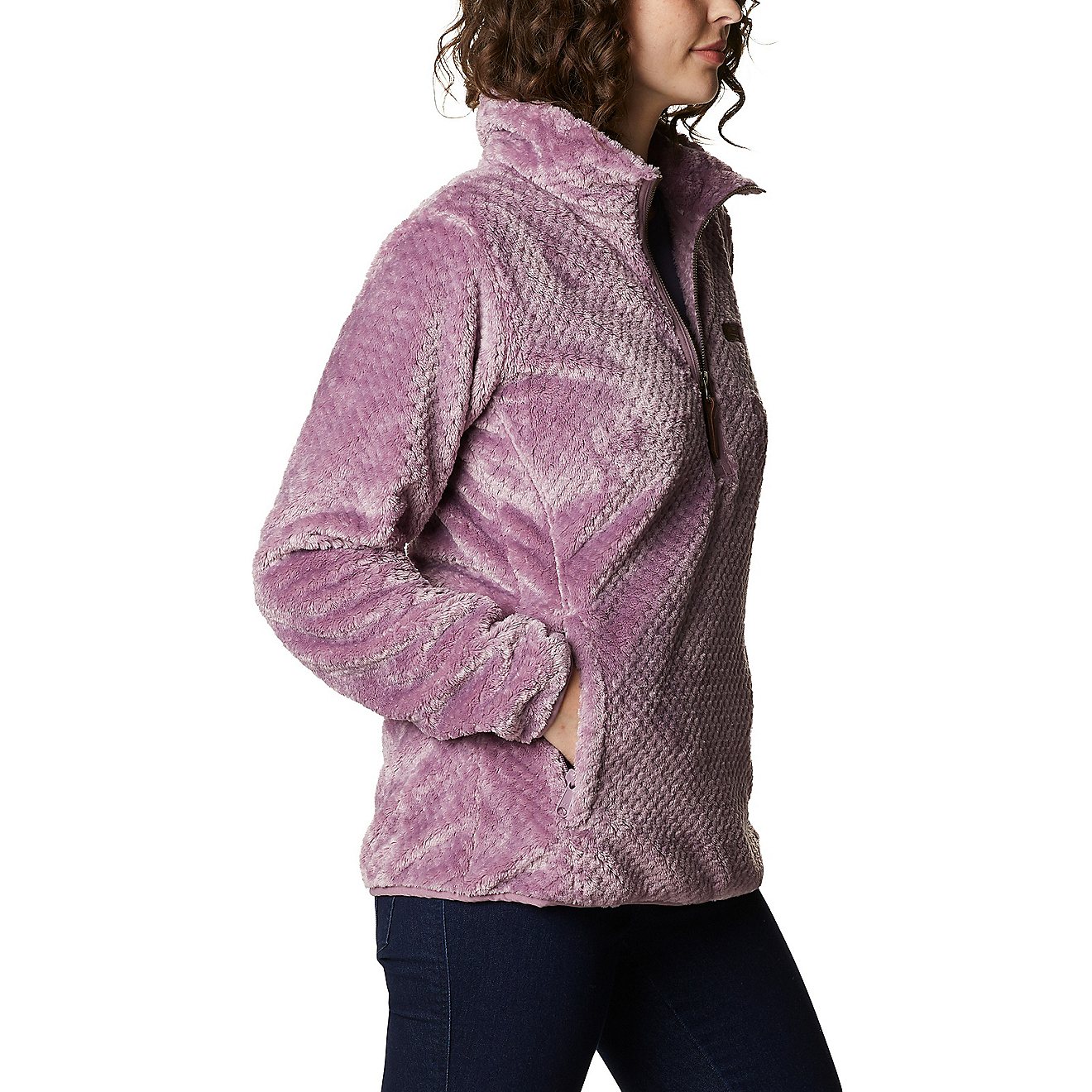 Columbia Sportswear Women's Fire Side Sherpa Fleece 1/4 Zip Jacket                                                               - view number 4