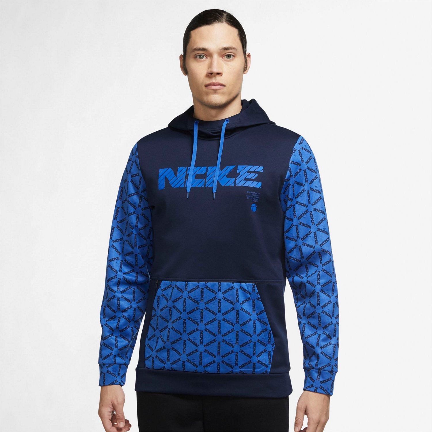 nike therma hbr men's basketball pullover