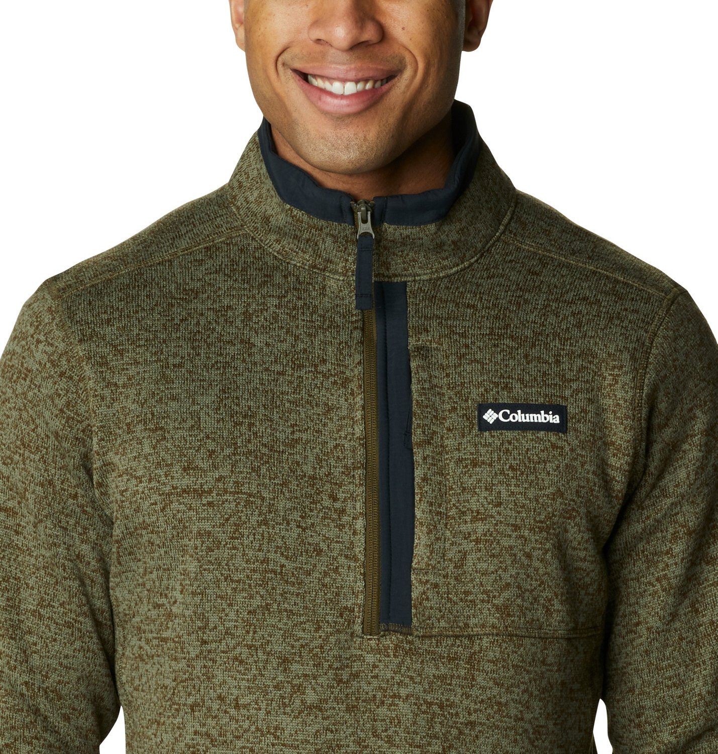 Columbia Sportswear Men's Sweater Weather HalfZip Pullover Academy