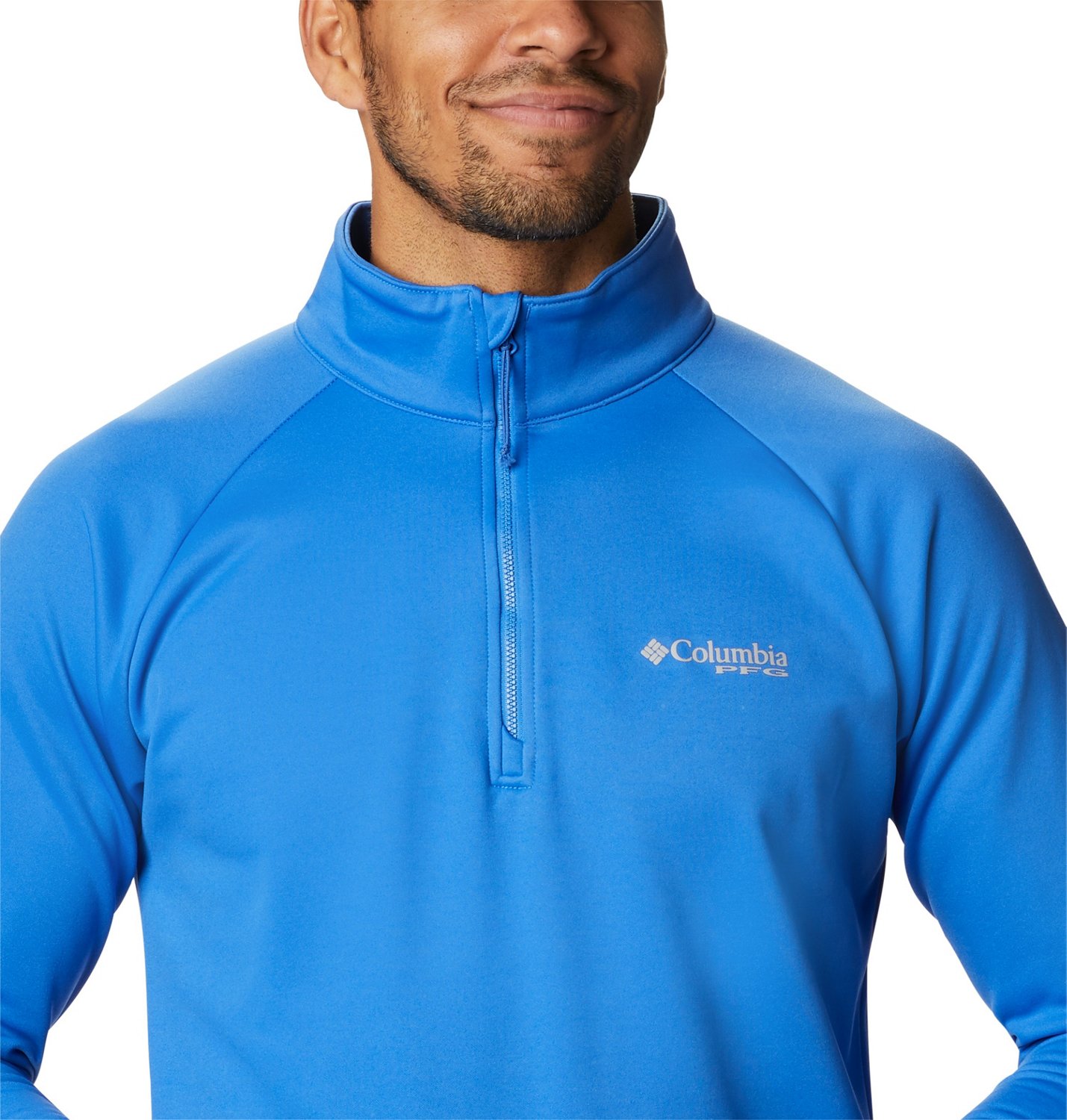 Columbia Sportswear Men’s PFG Terminal Tackle 1/4Zip Fleece Jacket