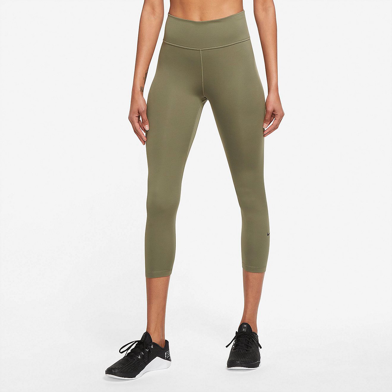 Nike Women's One Cropped 2.0 Plus Size Tights                                                                                    - view number 1