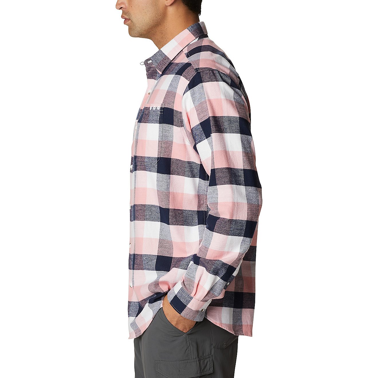 Columbia Sportswear Men's Slack Tide Long Sleeve Flannel Button Down Shirt                                                       - view number 3