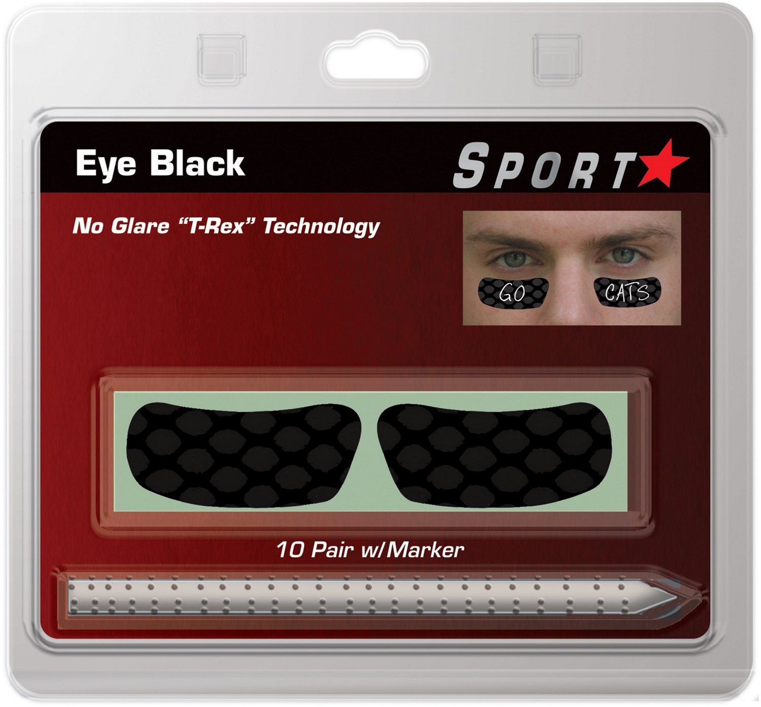 Sportstar Single Stroke Eye Black Stick Academy