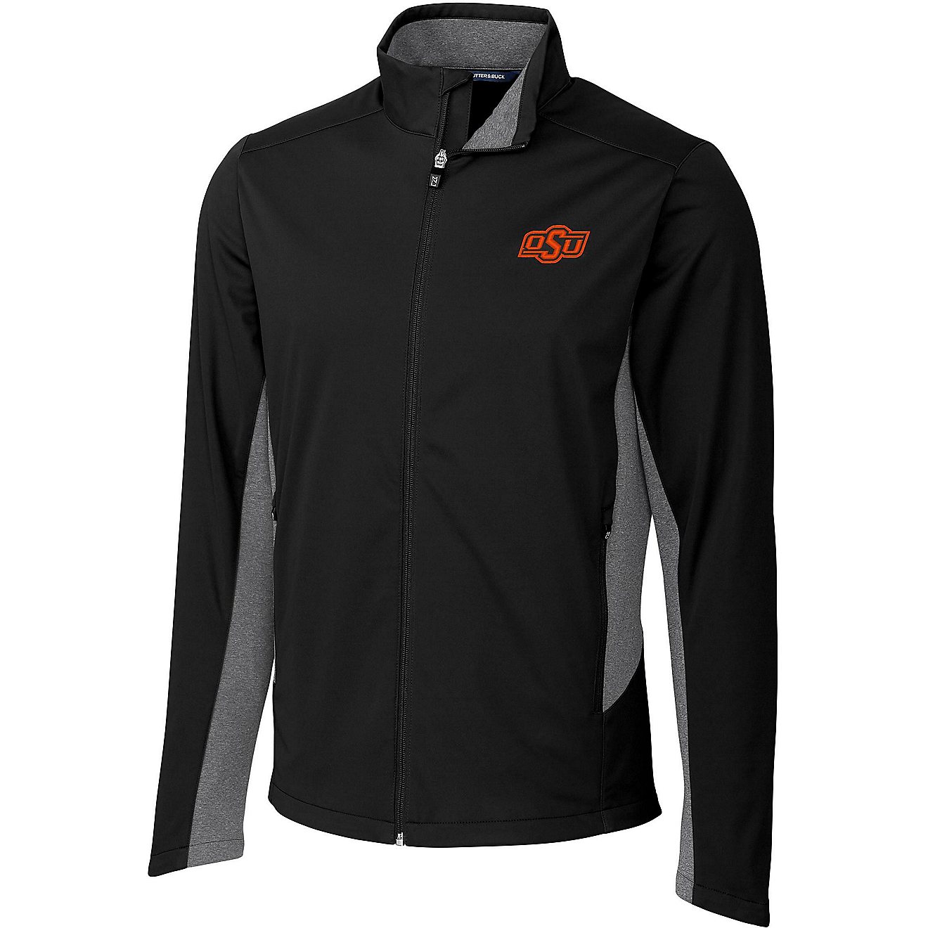 Cutter & Buck Men's Oklahoma State University Navigate Softshell Jacket  -TALL-                                                  - view number 1