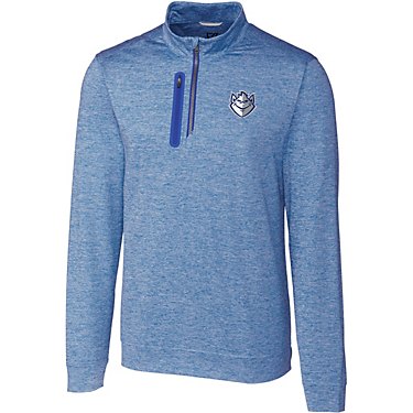 Cutter & Buck Men's Saint Louis University Stealth Half Zip -TALL-