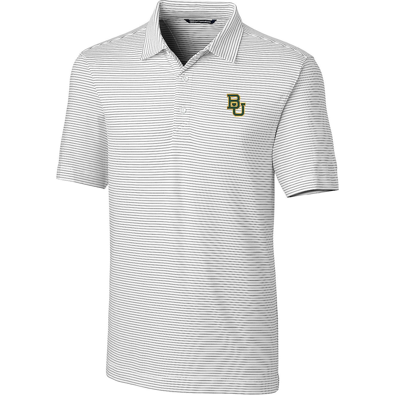 Cutter & Buck Men's Baylor University Forge Tonal Stripe Polo                                                                    - view number 1