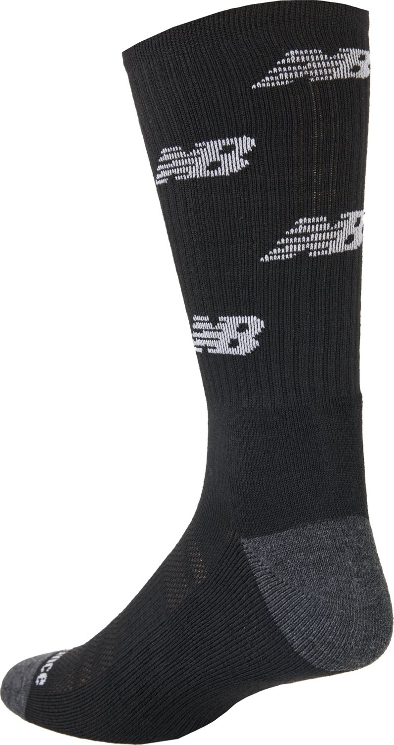 New Balance Multi NB Logo Crew Socks 3 Pack | Academy