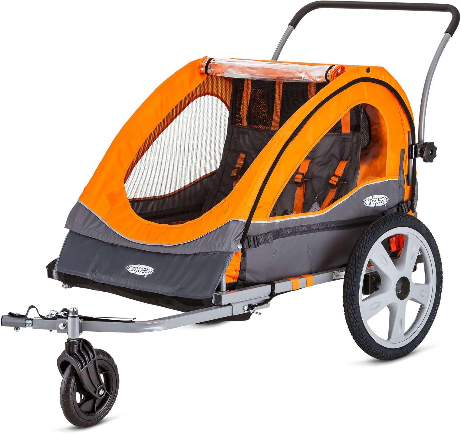 InSTEP Quick 'N EZ Bike Trailer with Stroller Attachment | Academy