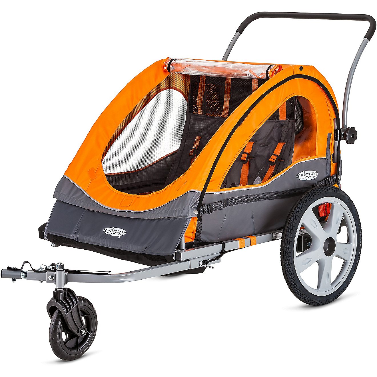 InSTEP Quick 'N EZ Bike Trailer with Stroller Attachment                                                                         - view number 1