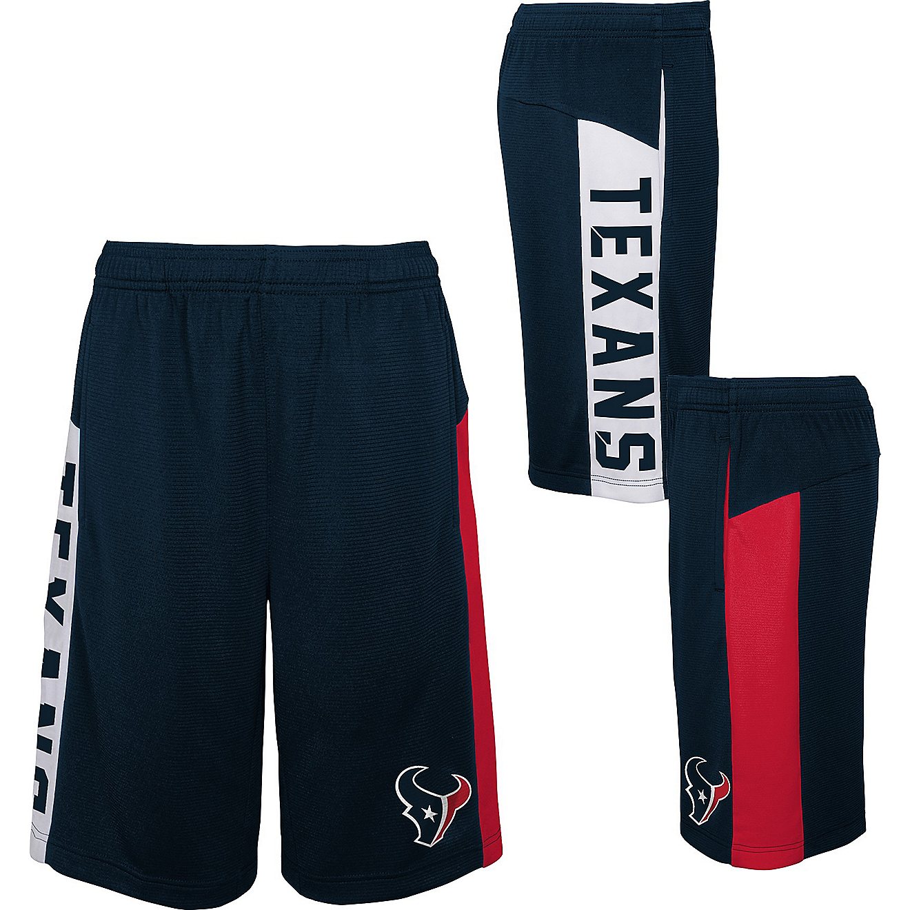 Outerstuff Youth Houston Texans Down The Field Performance Shorts                                                                - view number 4