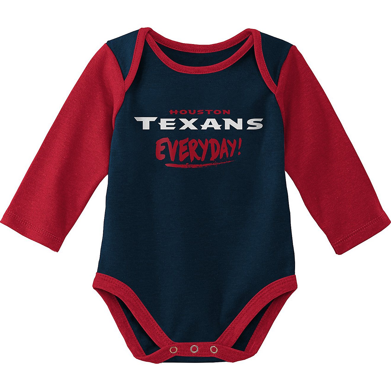 Outerstuff Infants' Houston Texans Little Player Creepers 2-Pack                                                                 - view number 2