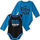 Outerstuff Infants' Carolina Panthers Little Player Creepers 2-Pack                                                              - view number 1 image