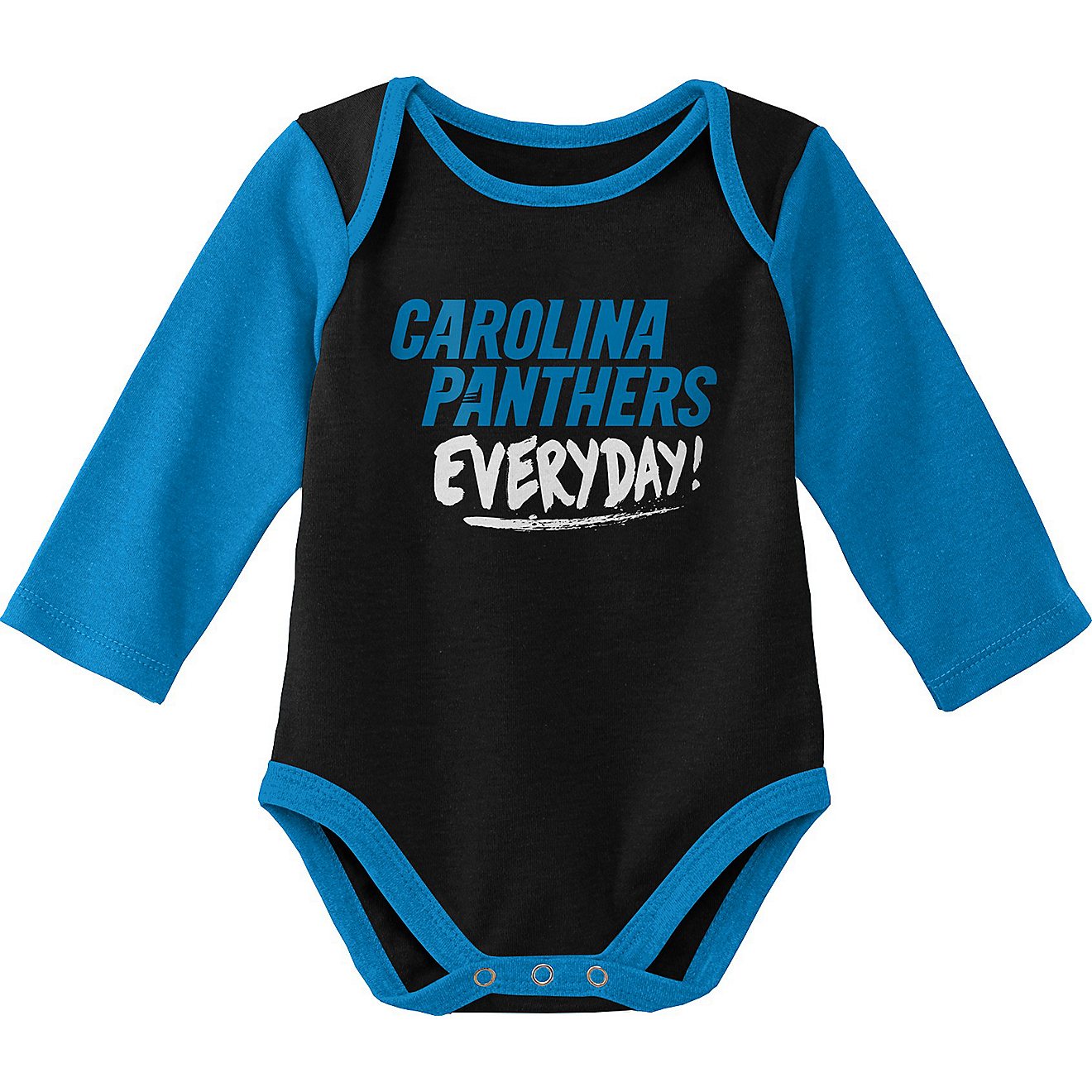 Outerstuff Infants' Carolina Panthers Little Player Creepers 2-Pack                                                              - view number 3