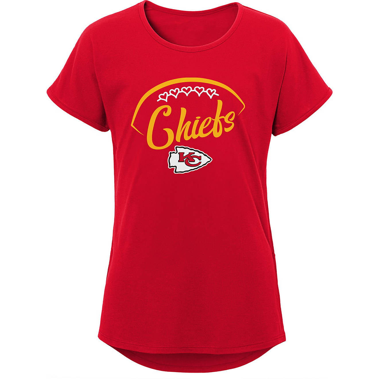 Outerstuff Youth Kansas City Chiefs For The Love Of Short Sleeve T-Shirt                                                         - view number 1