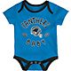 Outerstuff Infants' Carolina Panthers Champ Creepers 3-Pack                                                                      - view number 3 image
