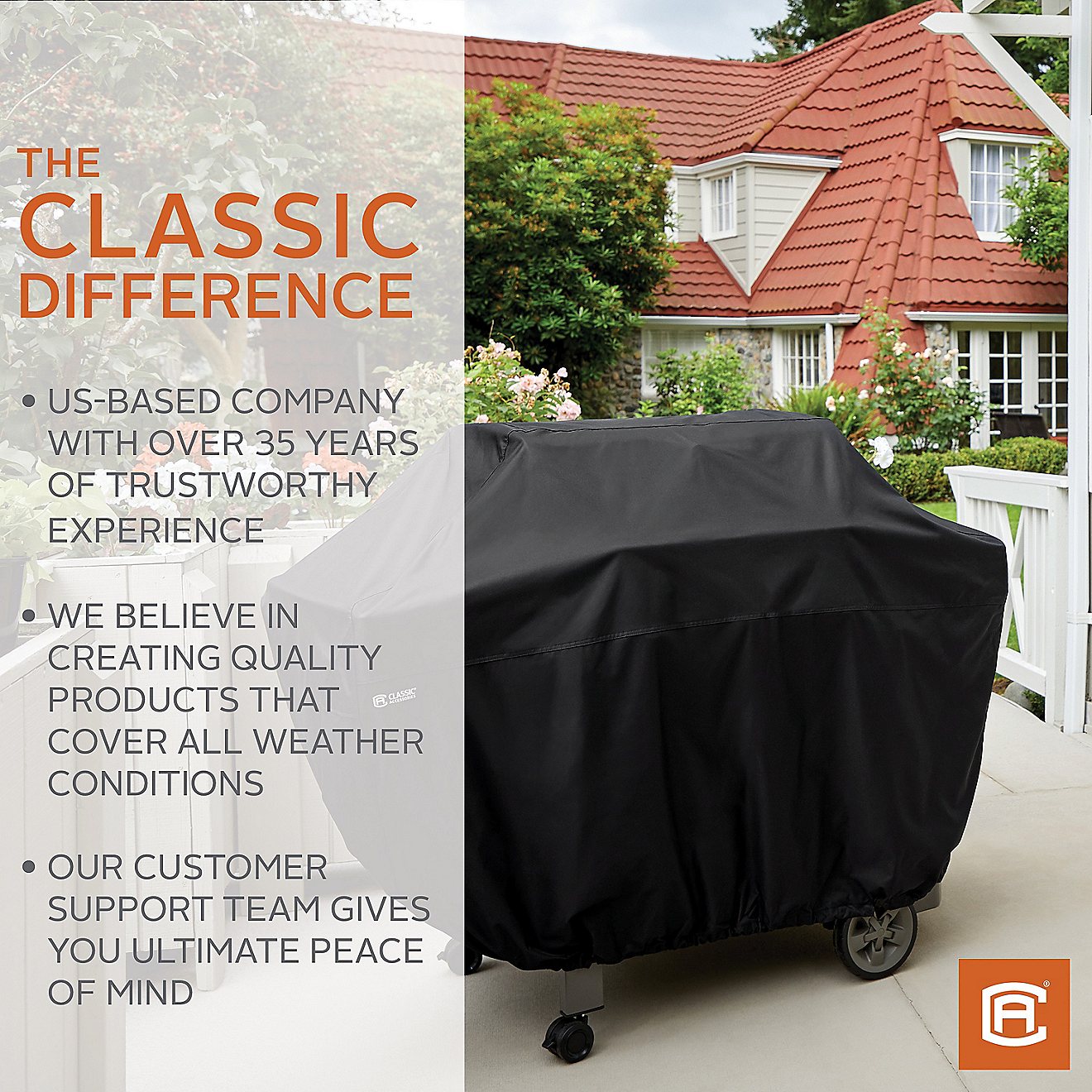 Classic Accessories Water-Resistant 70 in Barbecue Grill  Cover with Tool Set                                                    - view number 6