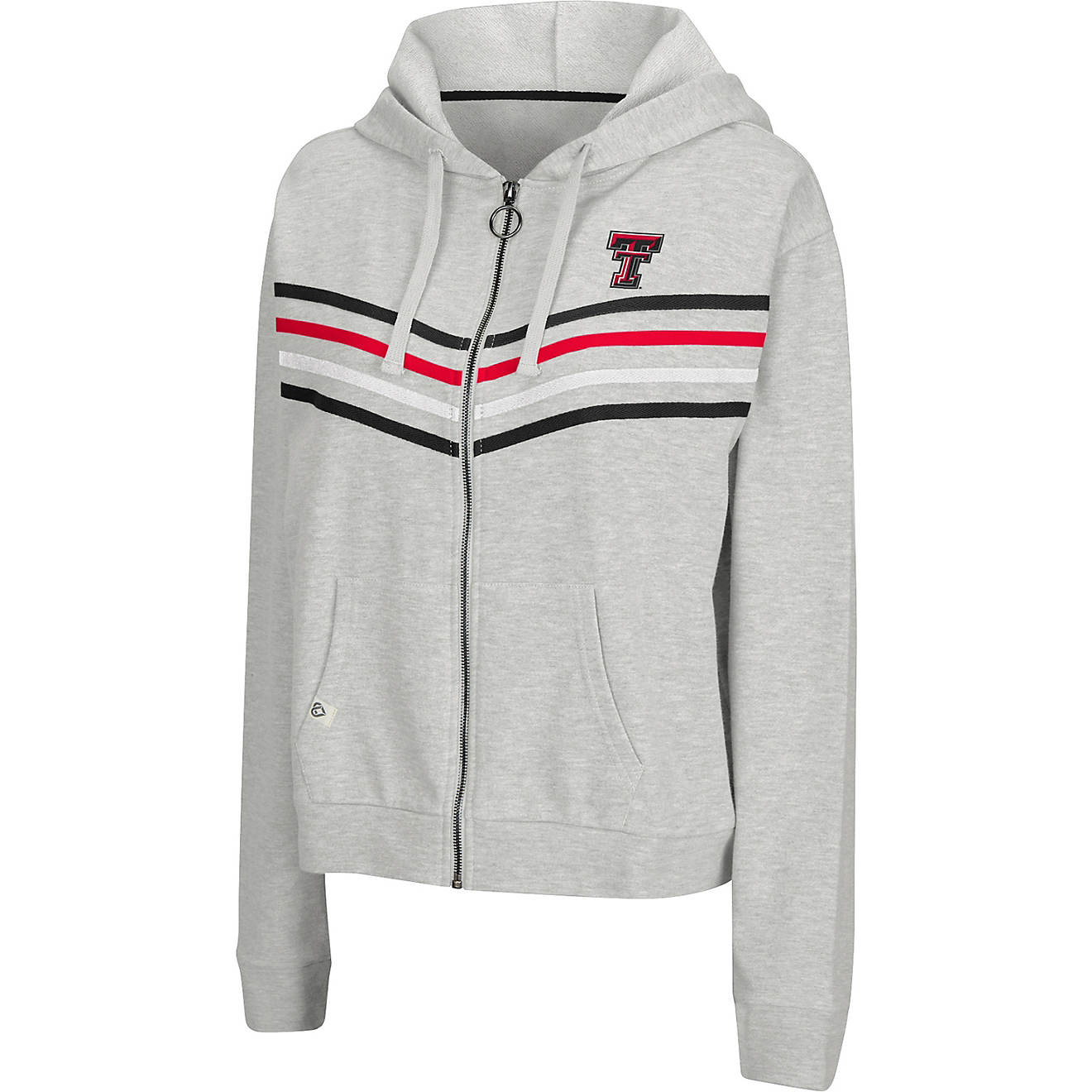 Colosseum Athletics Women's Texas Tech University The Rules Full-Zip Hoodie                                                      - view number 1