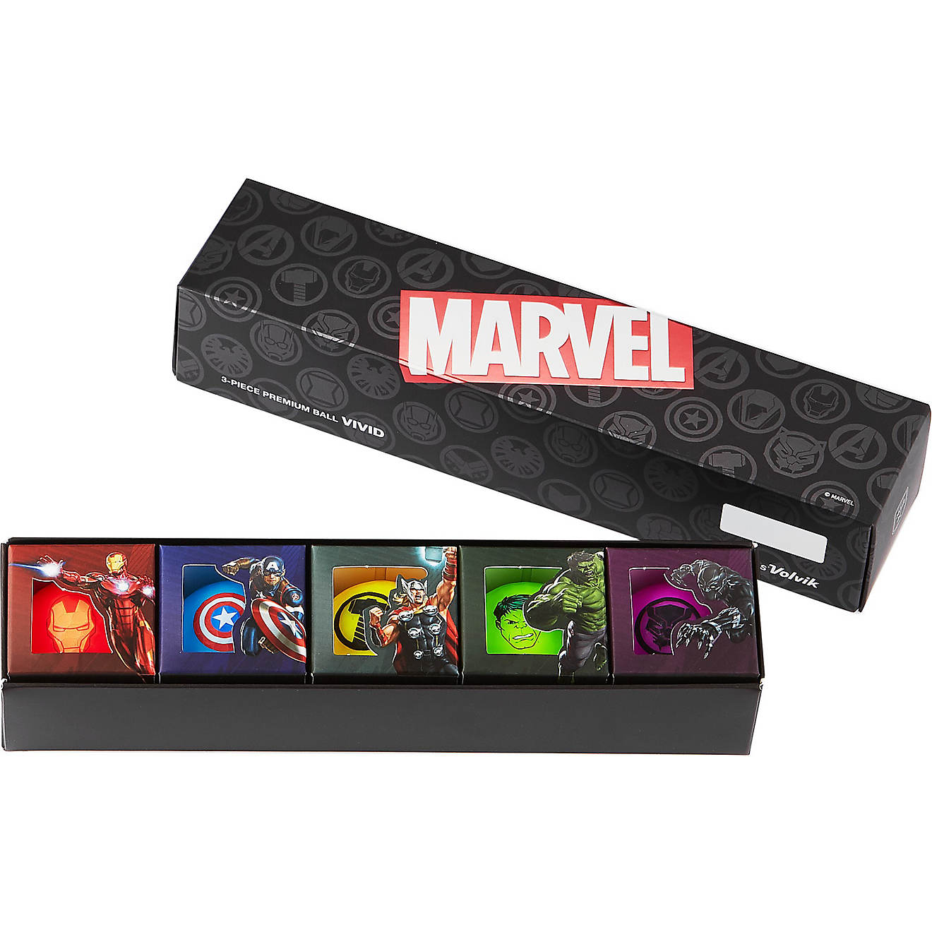 Volvik Marvel Character 5 Ball Set                                                                                               - view number 1