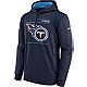 Nike Men's Tennessee Titans Therma Hoodie                                                                                        - view number 1 image