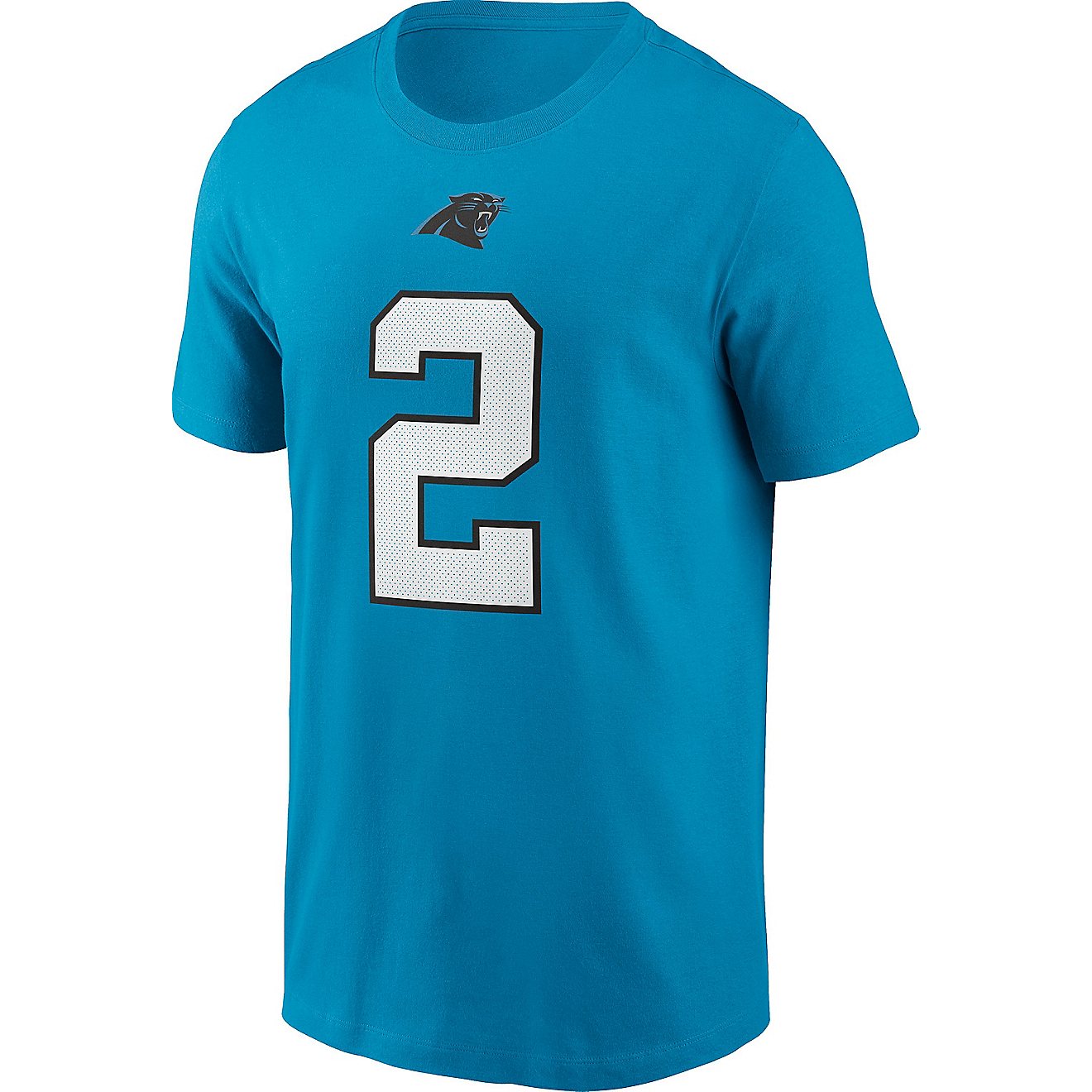 Nike Men's Carolina Panthers DJ Moore N&N Short Sleeve T-shirt                                                                   - view number 2