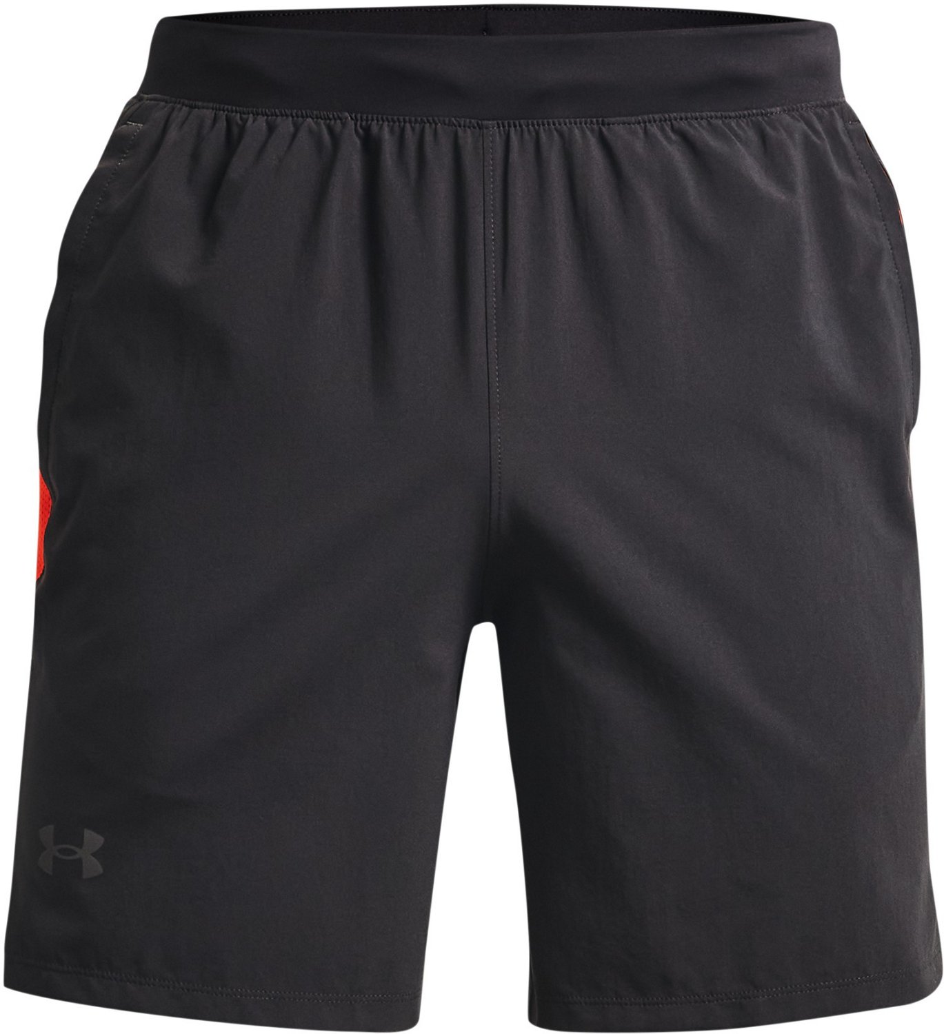 Under Armour Mens Launch Stretch Woven 7inch Shorts Jet Gray 010
