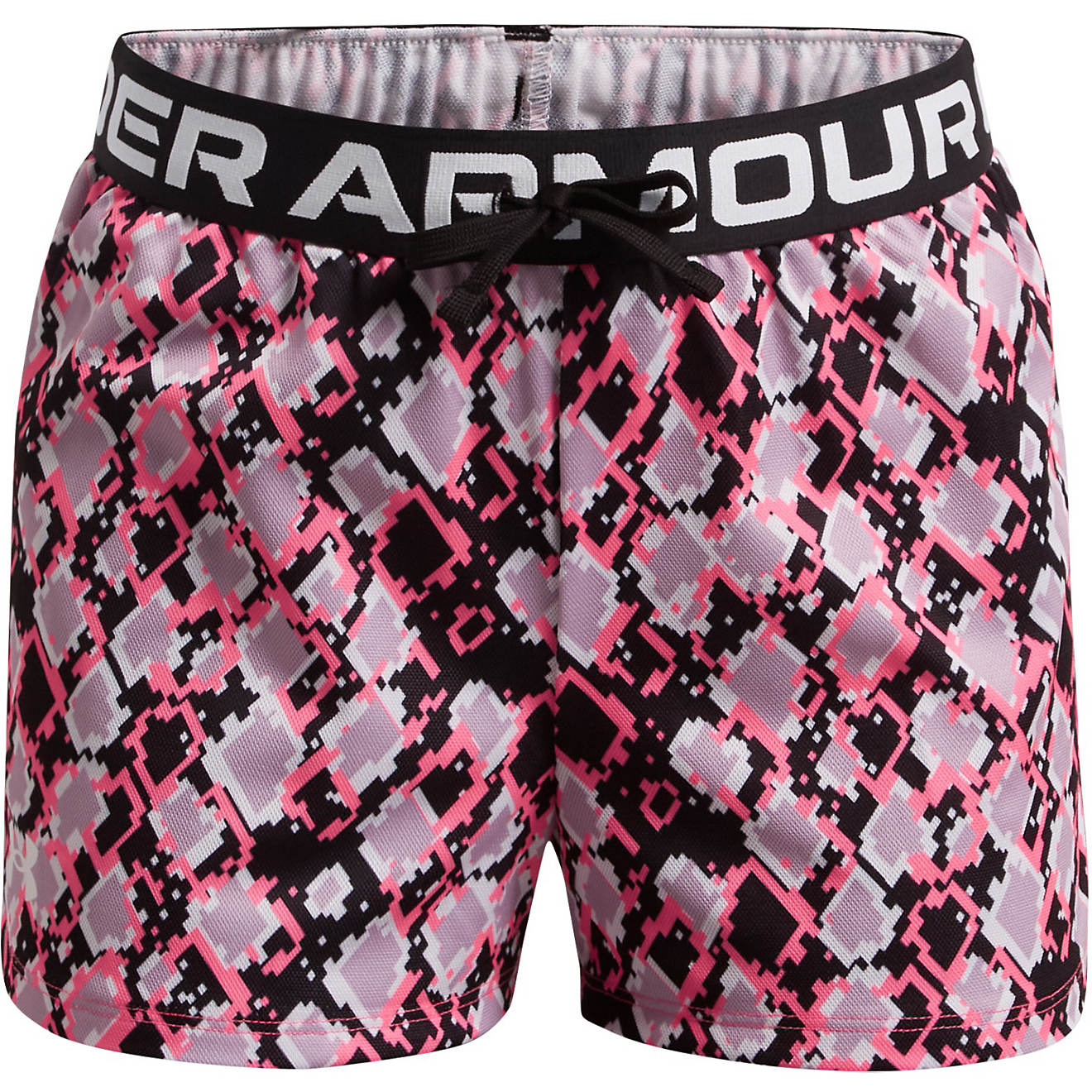 Under Armour Girls' Play Up Printed Shorts 2.5 in.                                                                               - view number 1
