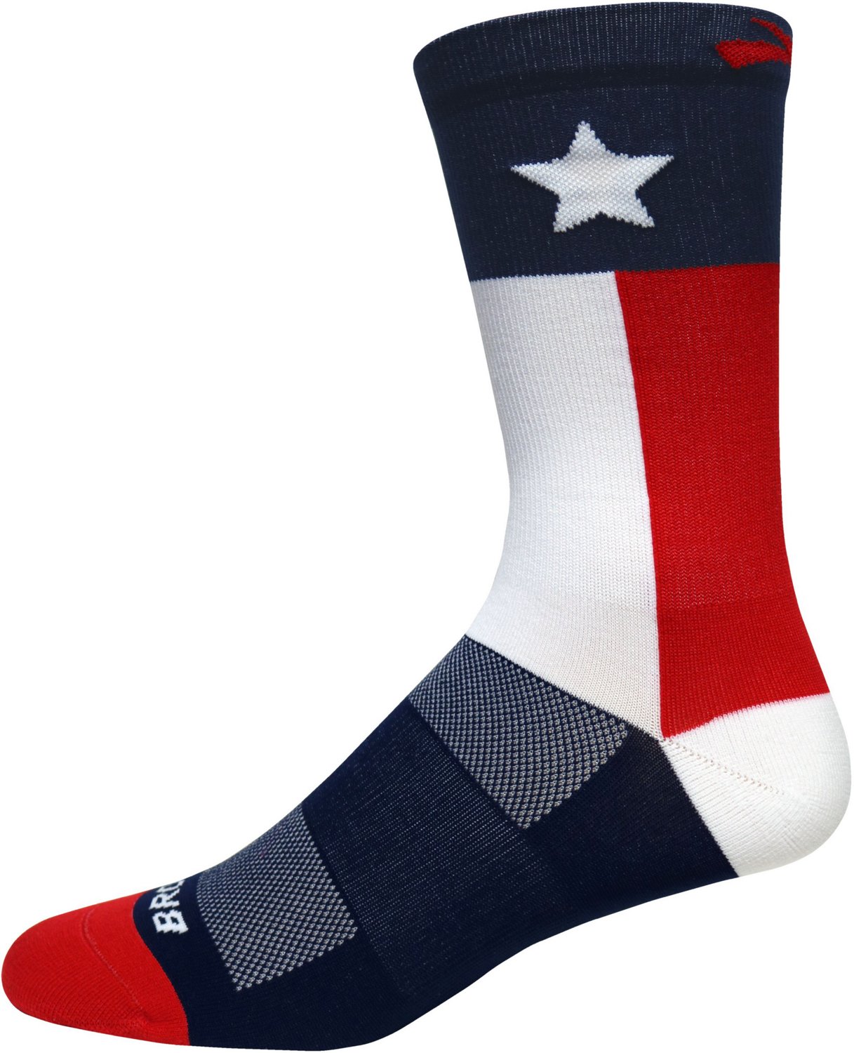 Brooks Run Texas Tempo Knit Crew Socks Academy