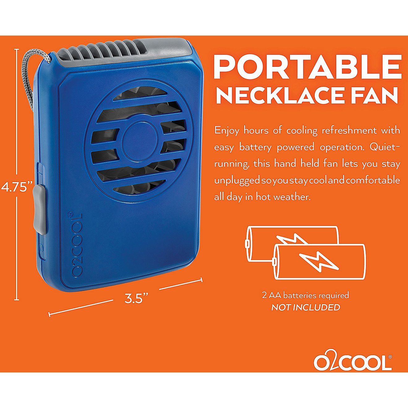 O2 COOL Necklace Fan                                                                                                             - view number 7