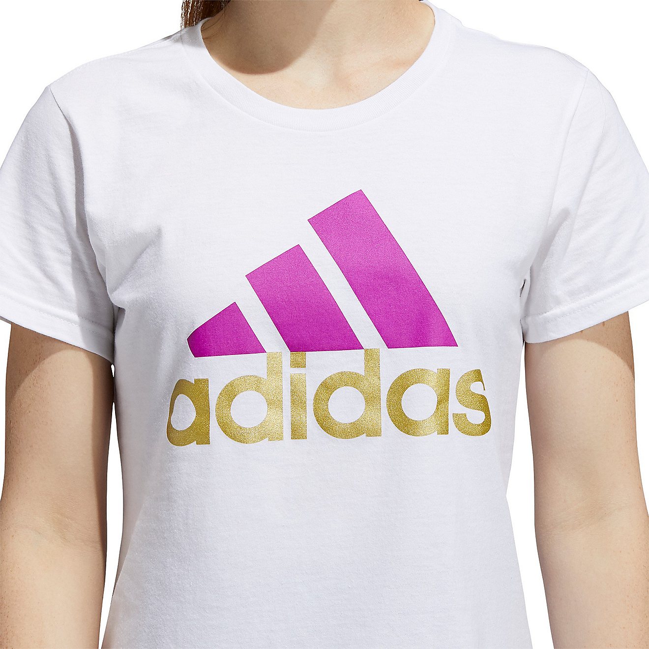 adidas Women's Basic Badge of Sport T-shirt                                                                                      - view number 4