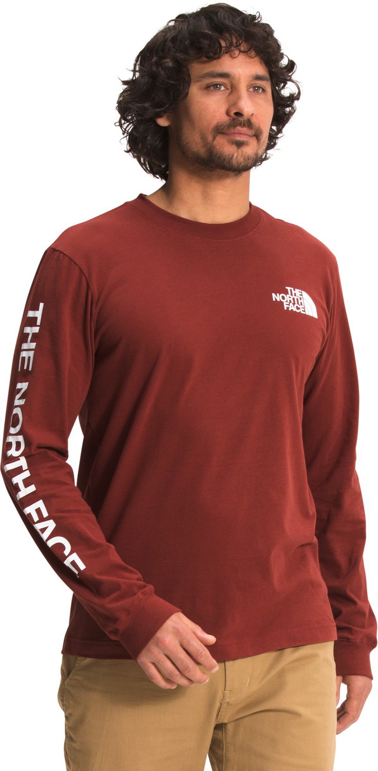 north face long sleeve mens top