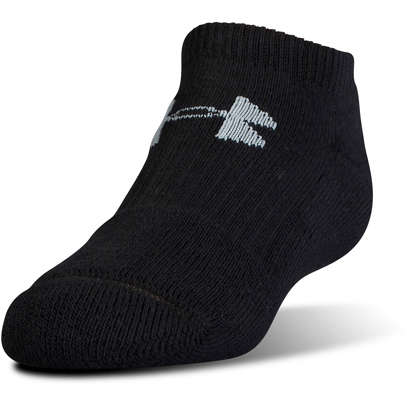 Under Armour Youth Charged Cotton No-Show Socks 6 Pack | Academy