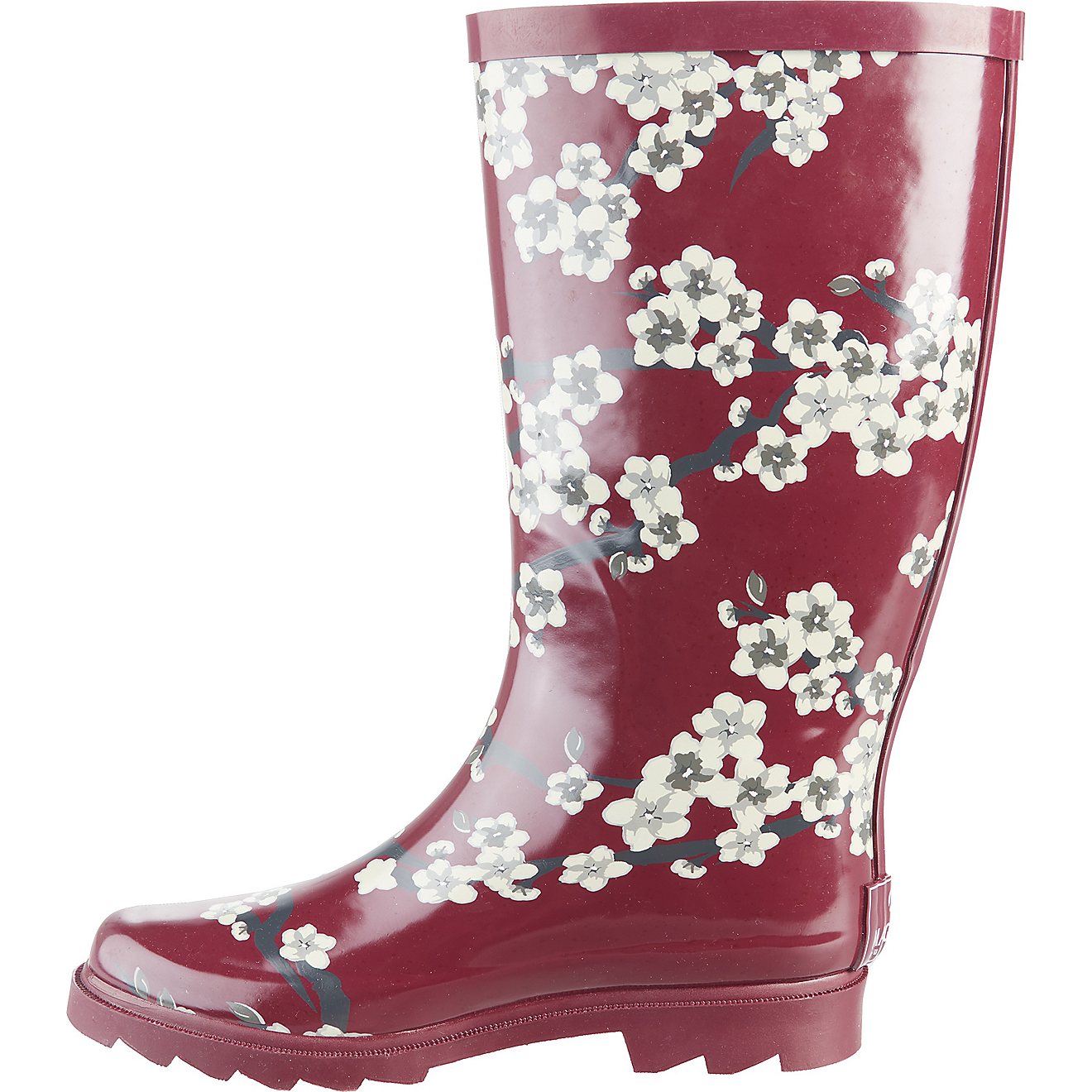 Magellan Outdoors Women's Cherry Blossom Rubber Boots                                                                            - view number 2