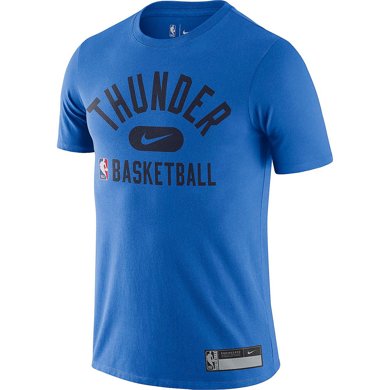 Nike Men's Oklahoma City Thunder Dri-FIT Graphic T-shirt                                                                         - view number 1