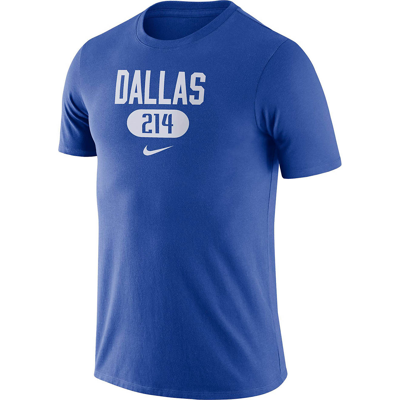 Nike Men's Dallas Mavericks Dri-Fit Essential NBA Short Sleeve T-Shirt                                                           - view number 1