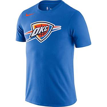 Nike Men's Oklahoma City Thunder Dri-FIT Essential Logo Short Sleeve T-shirt                                                    