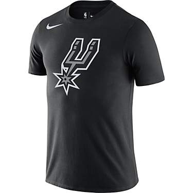 Nike Men's San Antonio Spurs Dri-FIT Essential Logo Short Sleeve T-shirt                                                        
