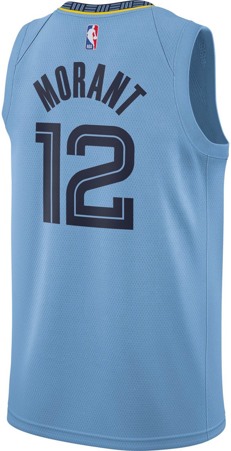 Jordan Men’s Memphis Grizzlies Ja Morant 12 Statement Swingman DriFIT