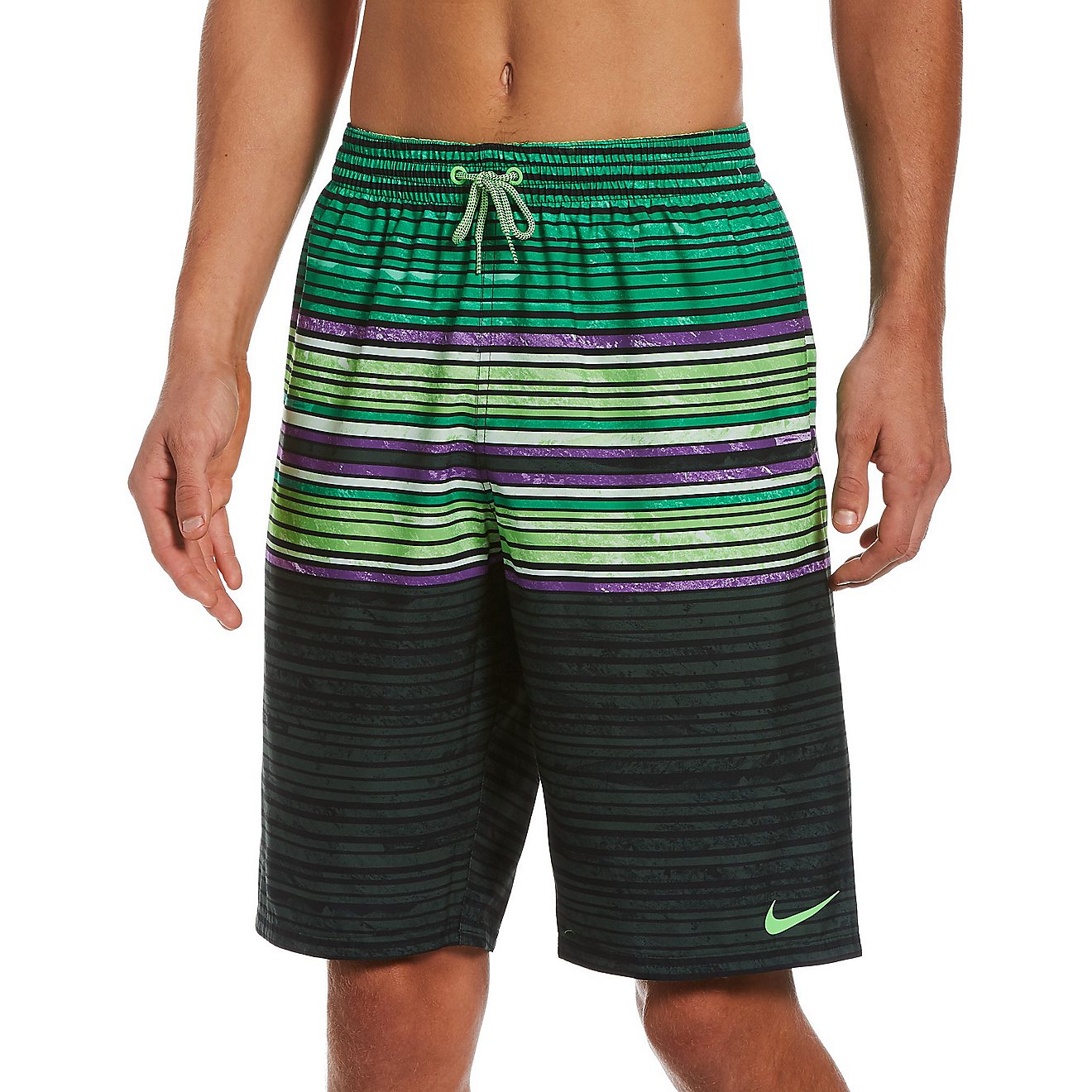 Nike Men's Oxidized Stripe Breaker Volley Swim Shorts 11-in                                                                      - view number 1