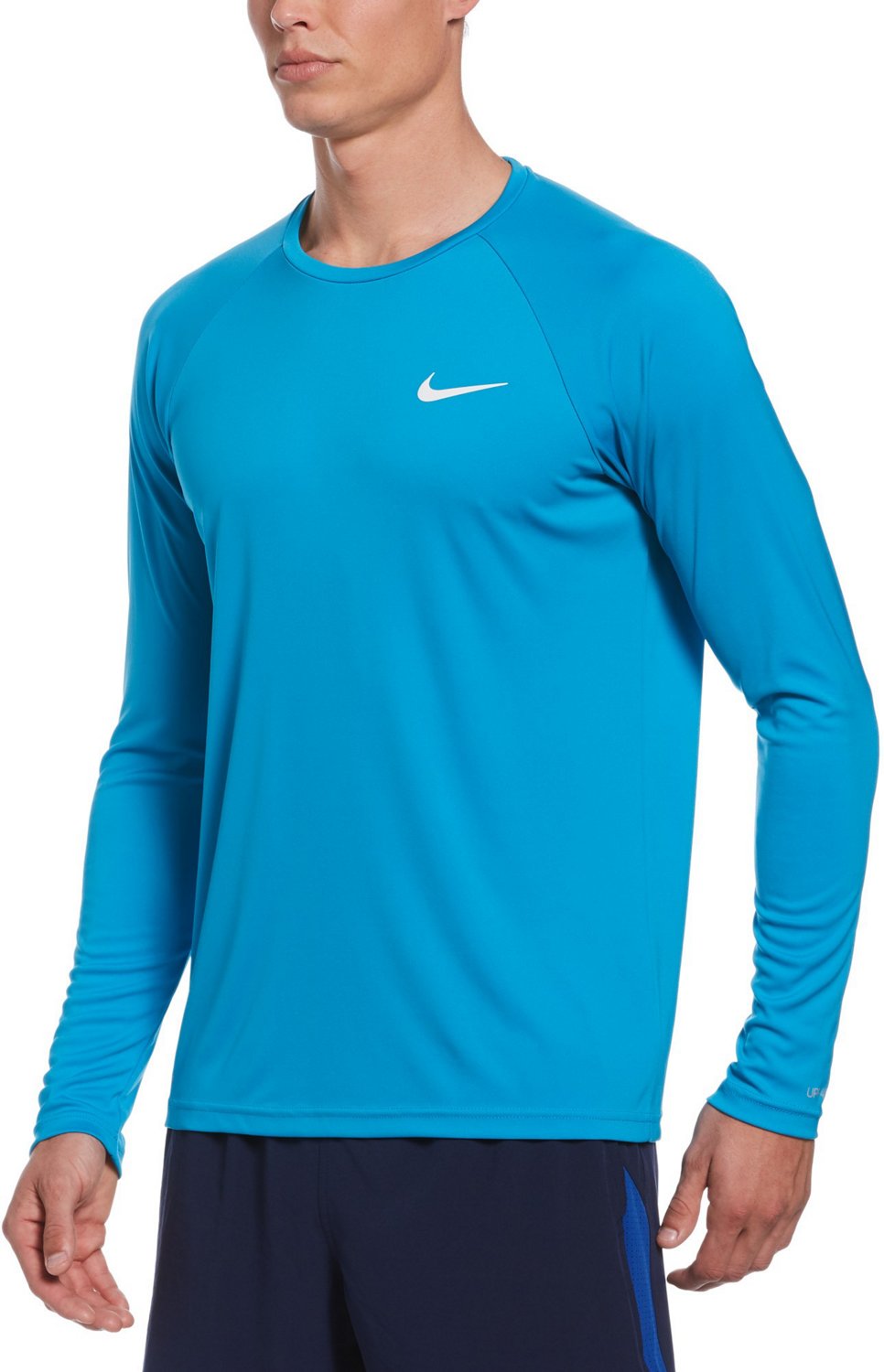 Nike Men's Essential Long Sleeve Hydroguard Rash Guard | Academy