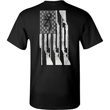 Browning Men's 2-Tone Rifle Flag Graphic T-shirt                                                                                