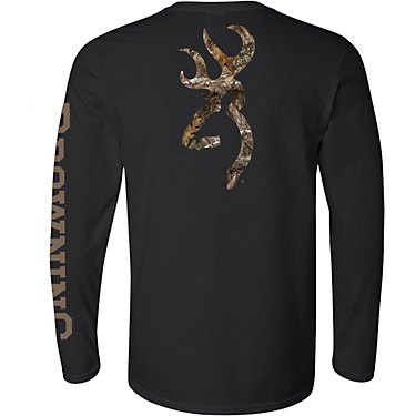 Browning Men's Realtree Edge Buckmark Long Sleeve T-shirt