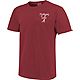 Image One Men's University Of Alabama Comfort Color Circle Pattern State Script T-Shirt                                          - view number 2 image