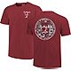 Image One Men's University Of Alabama Comfort Color Circle Pattern State Script T-Shirt                                          - view number 3 image