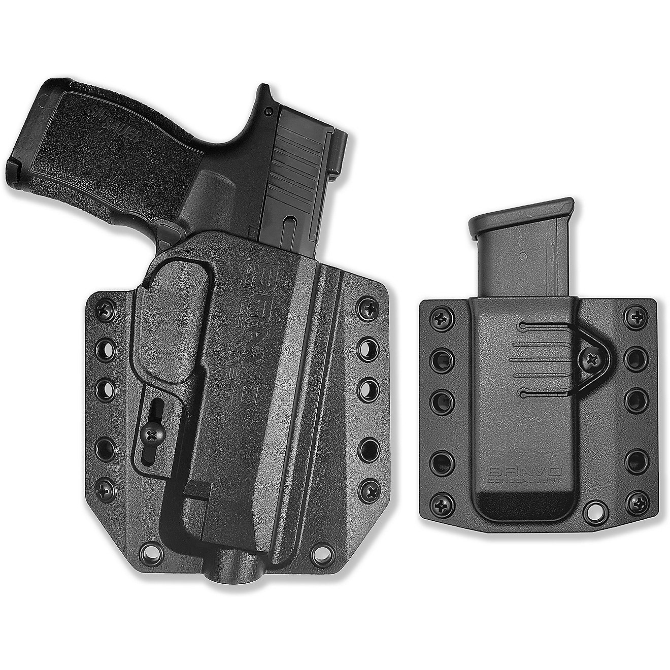 Bravo Concealment: Sig Sauer P365 XL OWB Holster + Mag Pouch                                                                     - view number 2