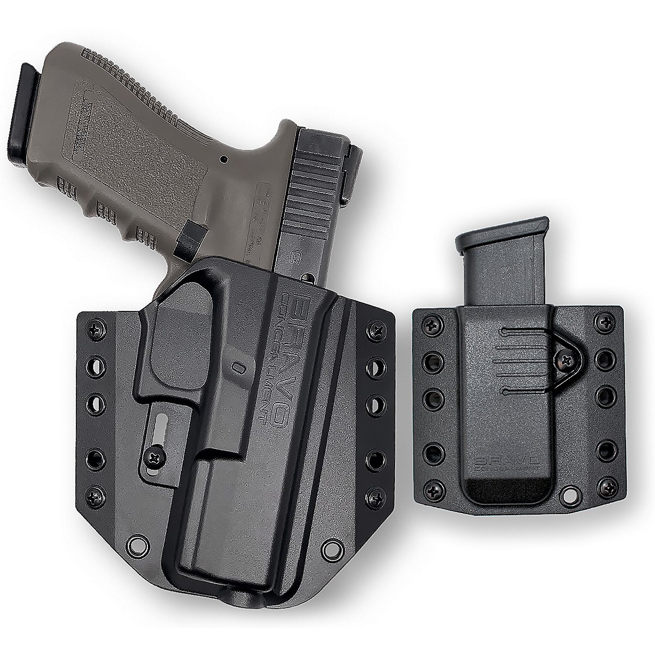 Bravo Concealment: Glock 17,22,31,47, MOS OWB Holster + Mag Pouch                                                                - view number 6