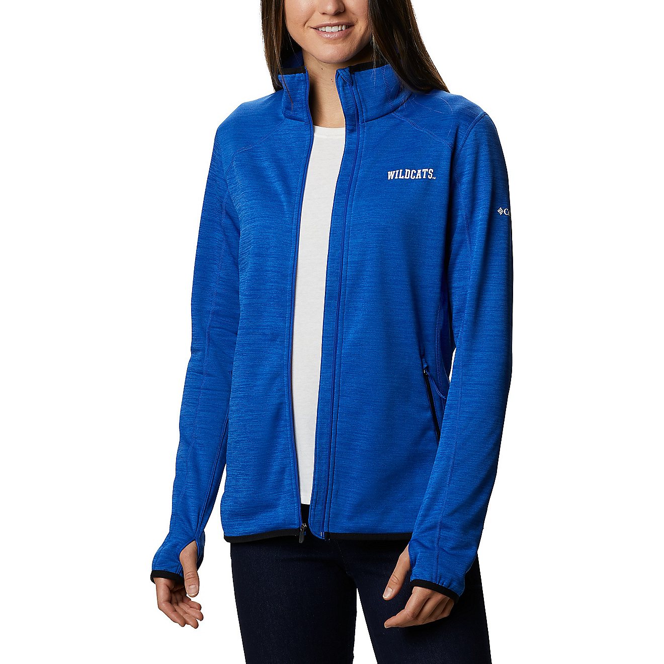 Columbia Sportswear Women's University of Kentucky Sapphire Trail Fleece Jacket                                                  - view number 1