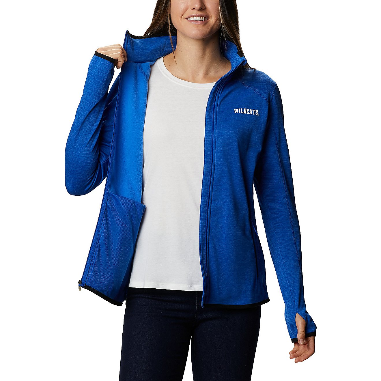 Columbia Sportswear Women's University of Kentucky Sapphire Trail Fleece Jacket                                                  - view number 5