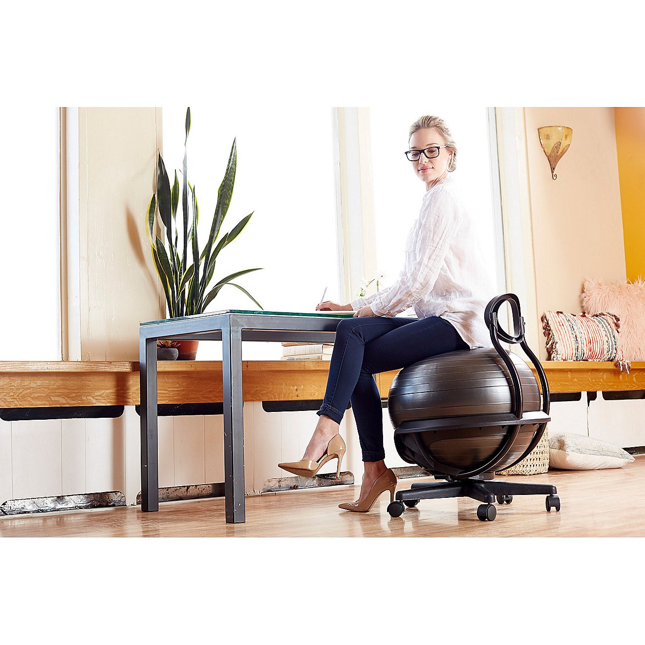 Gaiam Ultimate Balance Ball Rolling Chair                                                                                        - view number 5