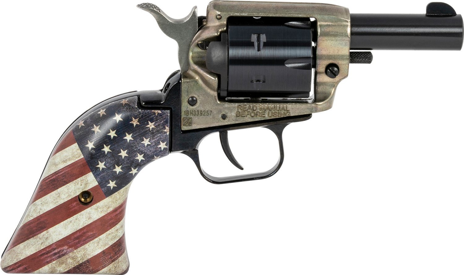 Heritage Barkeep US Flag 22 LR Revolver Academy